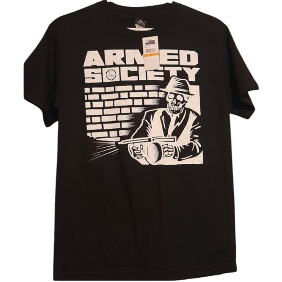 Nwt Metal Mulisha MOB Skull Mens Tee - Picture 1 of 3